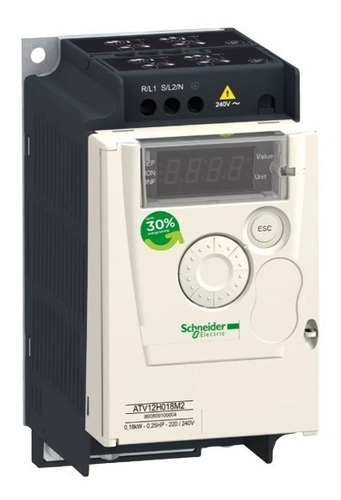 Inversor De Frequência Atv12 0.75 Kw 200-240 Vac Monofásico